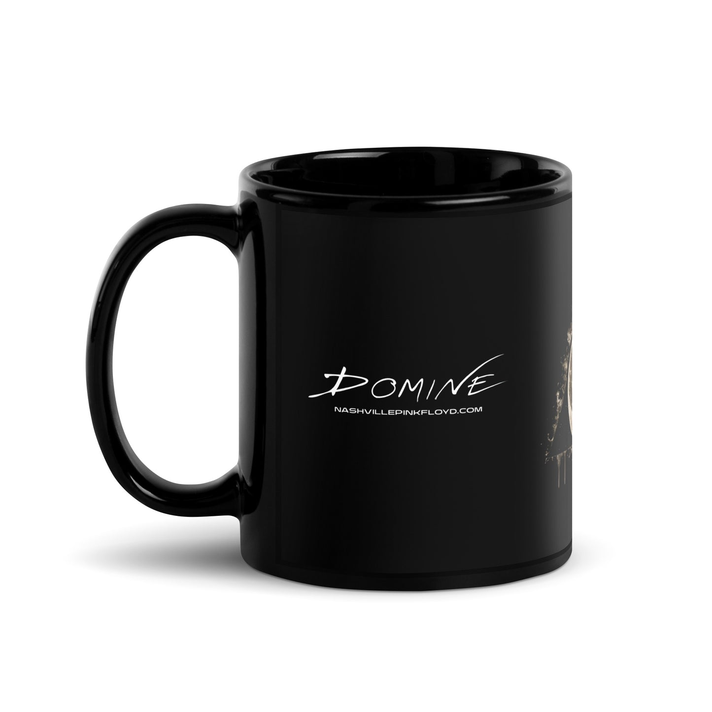 Moon Blast Black Glossy Mug