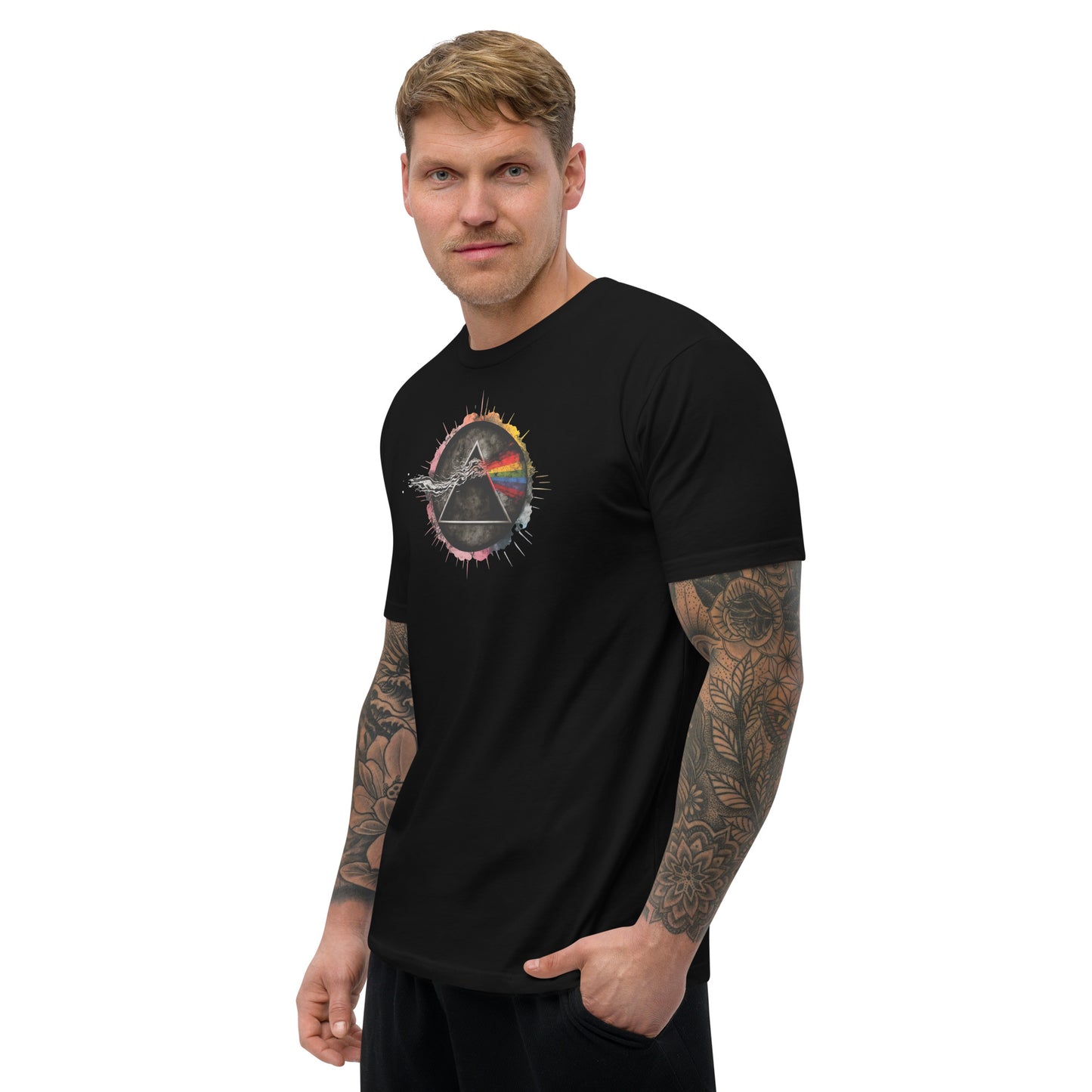 "PRISM BLAST" Short Sleeve T-shirt