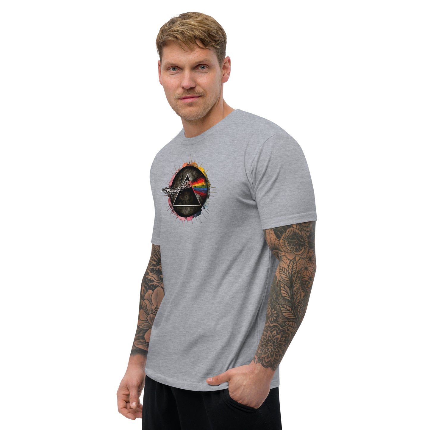"PRISM BLAST" Short Sleeve T-shirt