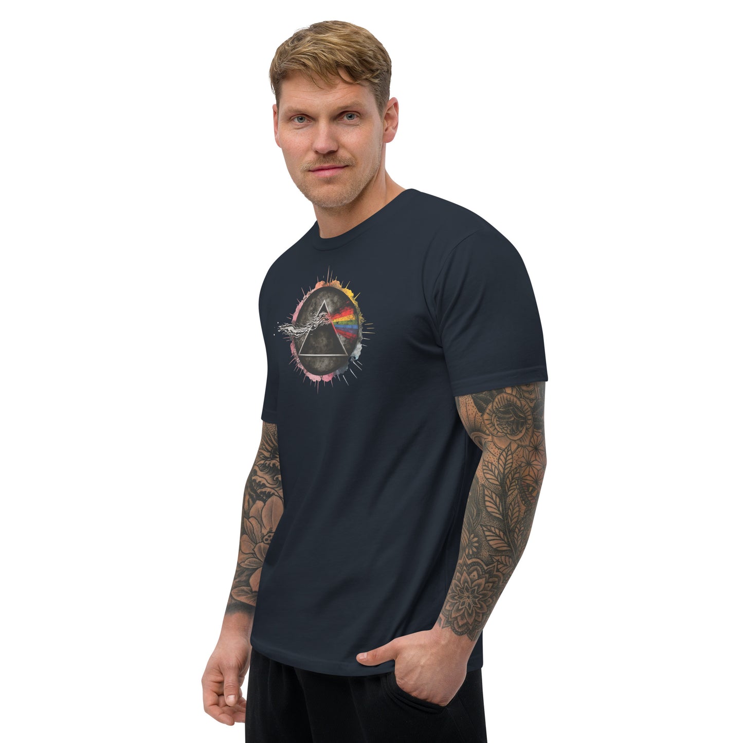 "PRISM BLAST" Short Sleeve T-shirt