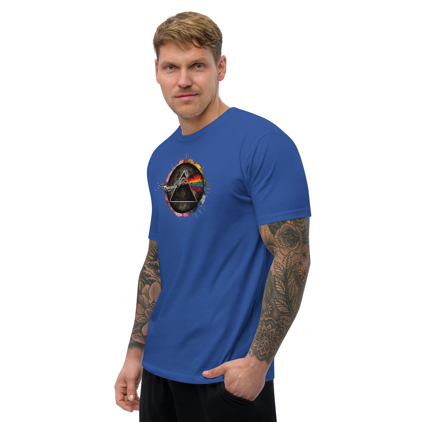 "PRISM BLAST" Short Sleeve T-shirt