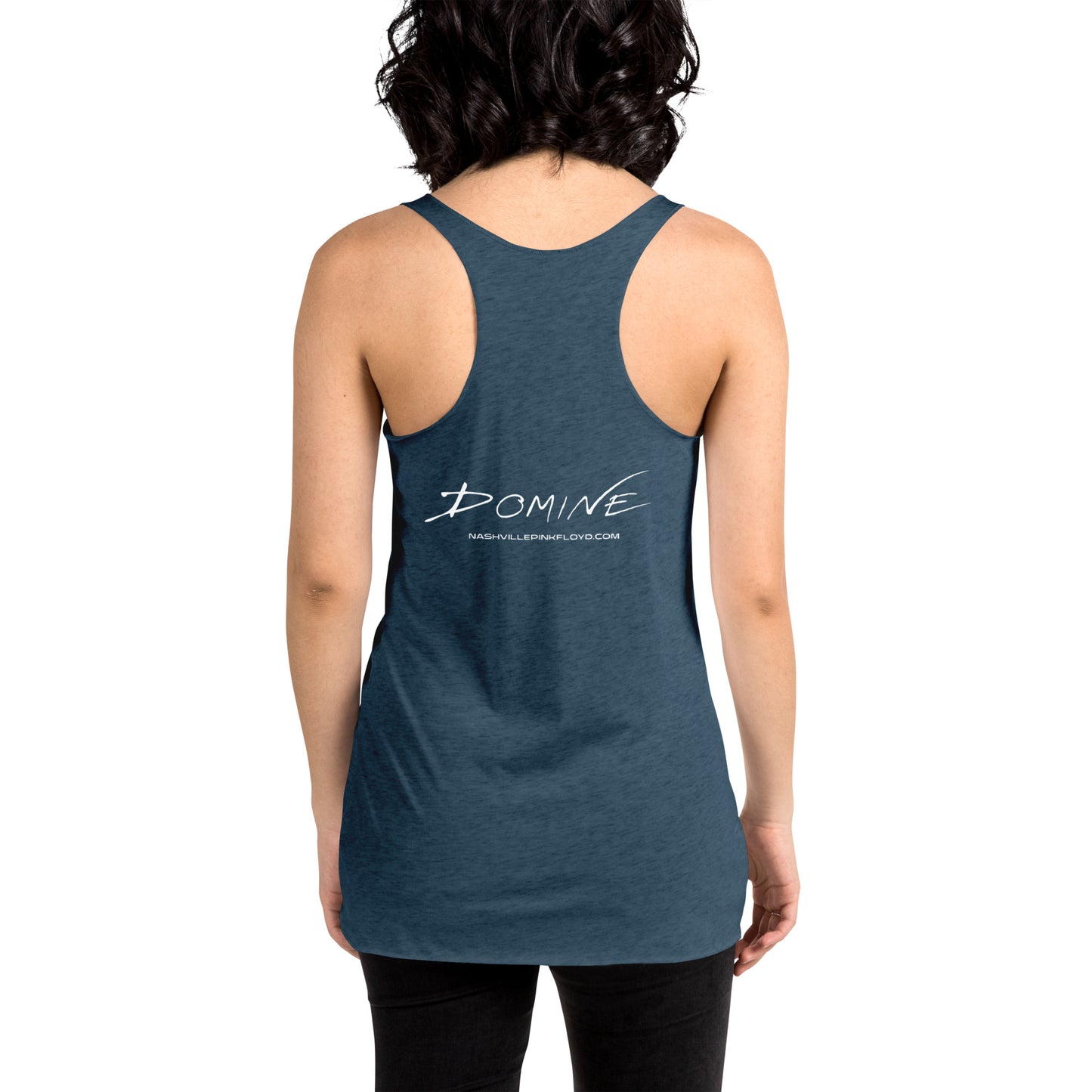 DOMINE, "Prism Blast," Women's Racerback Tank
