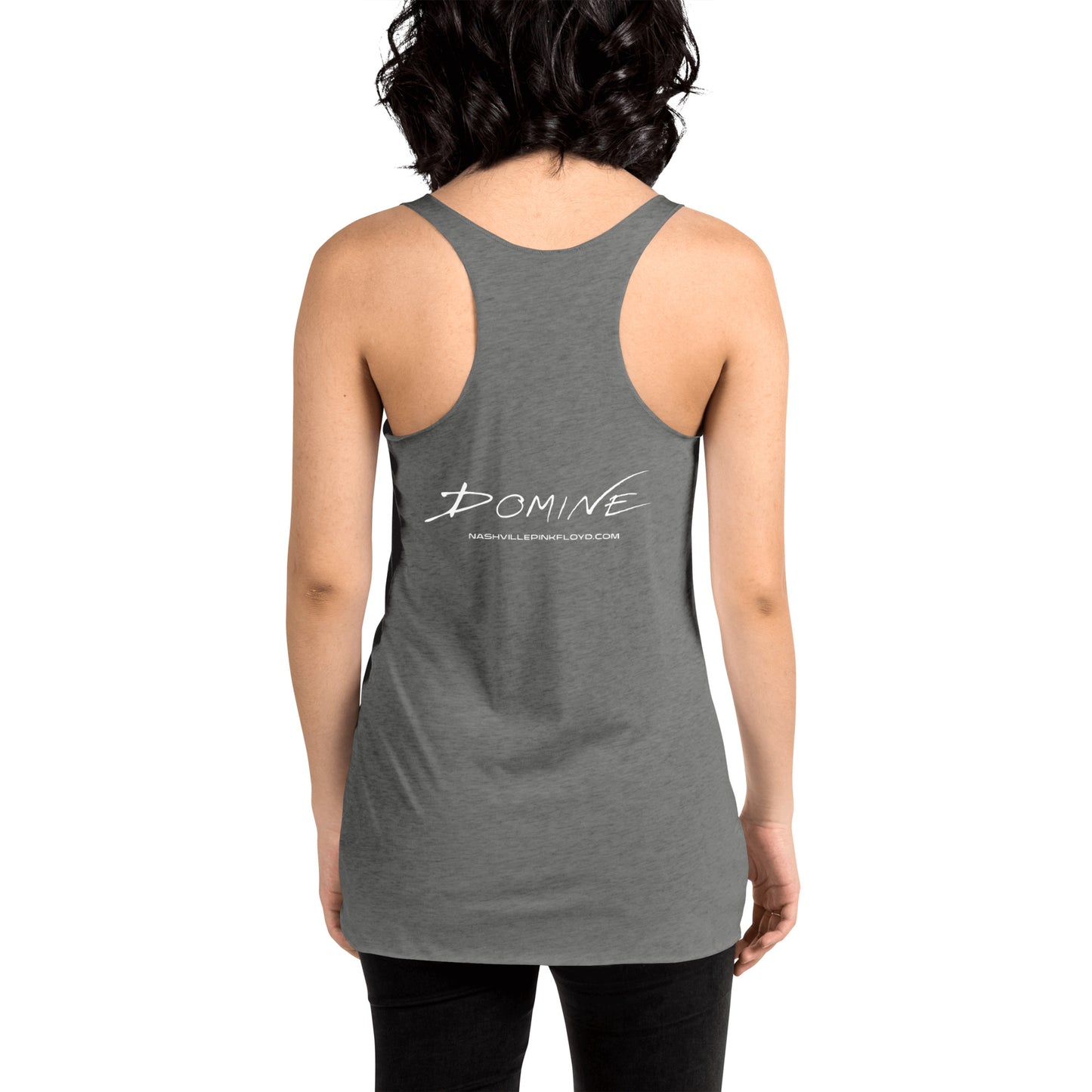 DOMINE, "Prism Blast," Women's Racerback Tank
