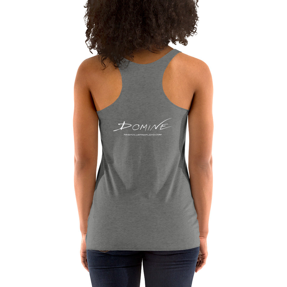 DOMINE, "Record Blast," Women's Racerback Tank