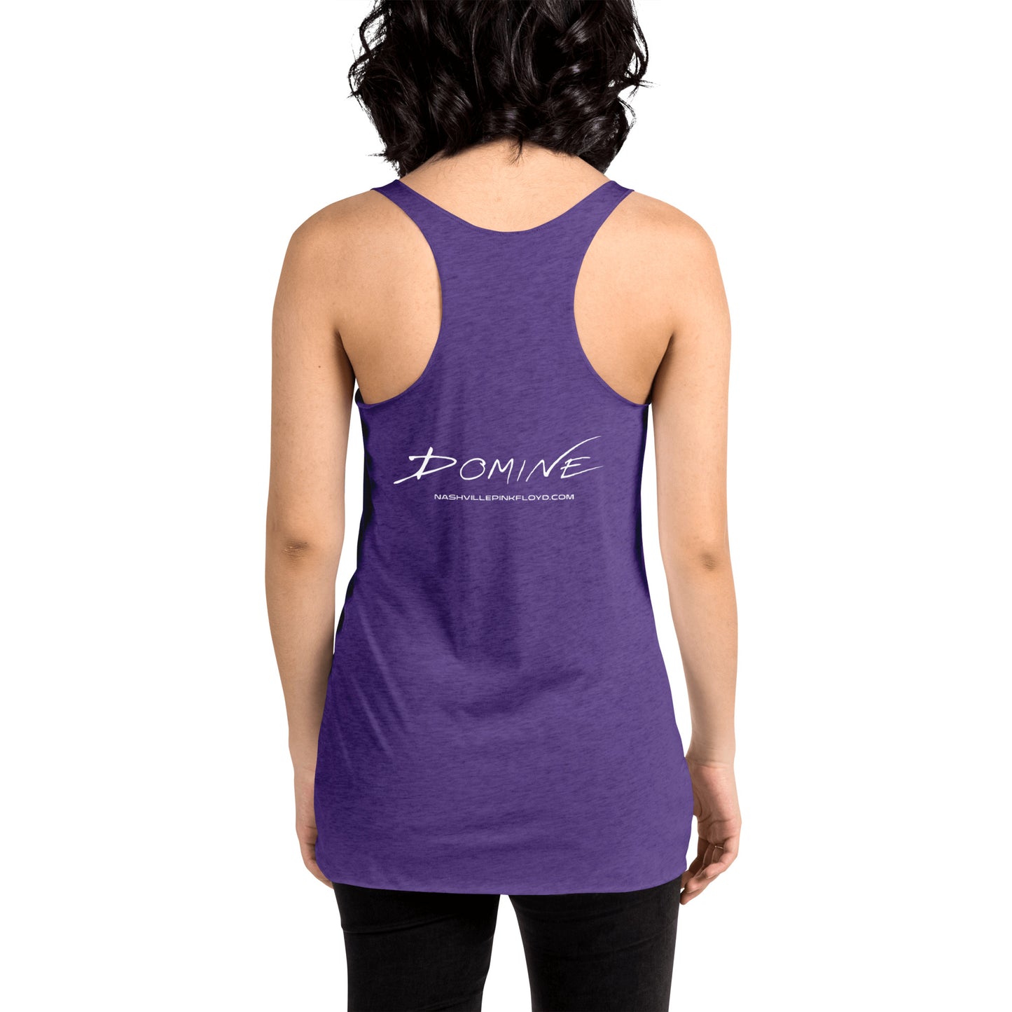 DOMINE, "Prism Blast," Women's Racerback Tank