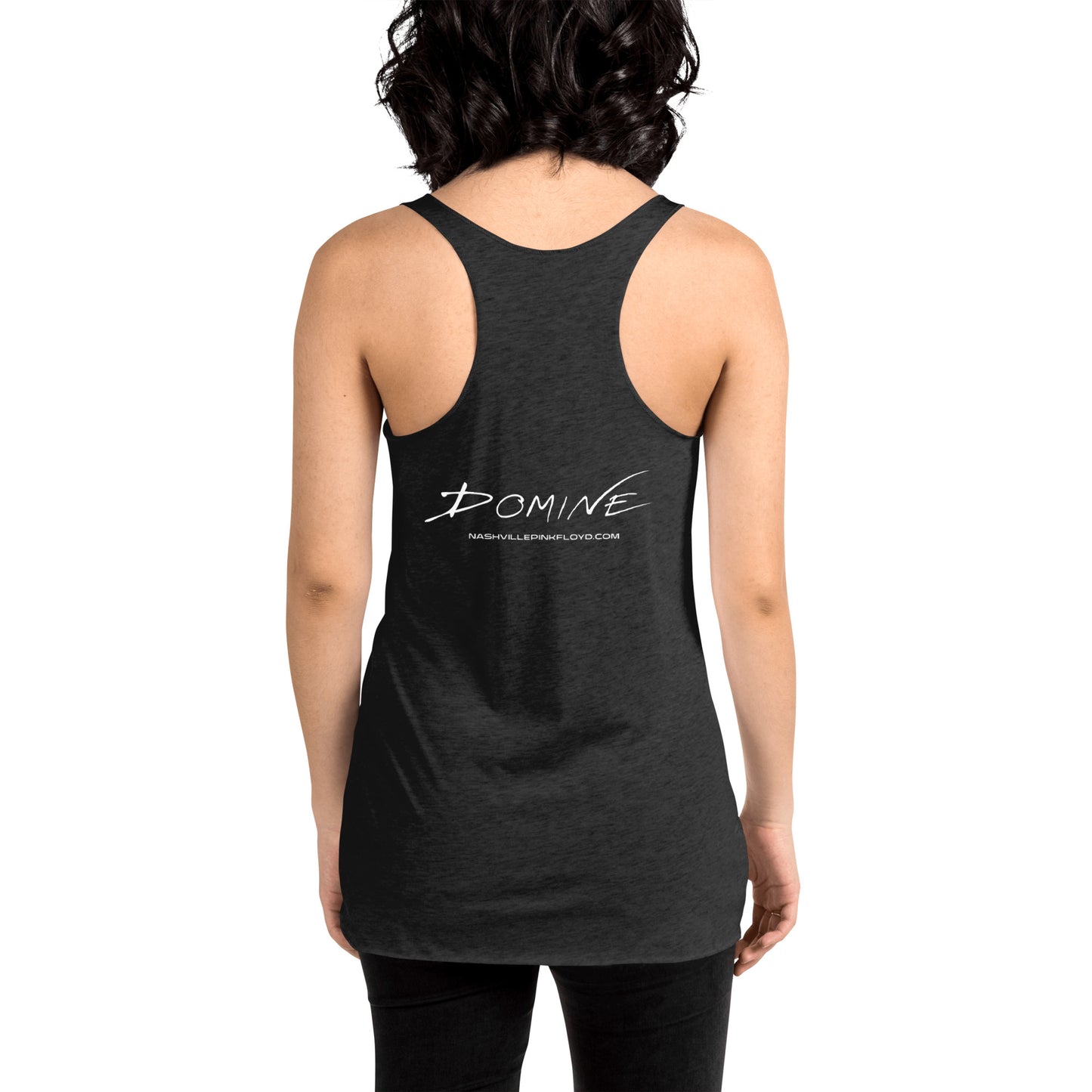 DOMINE, "Prism Blast," Women's Racerback Tank