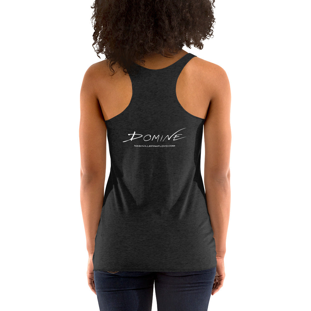 DOMINE, "Record Blast," Women's Racerback Tank