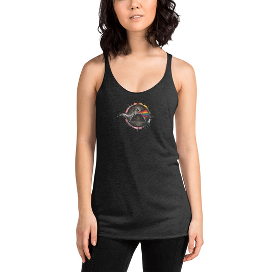 DOMINE, "Prism Blast," Women's Racerback Tank