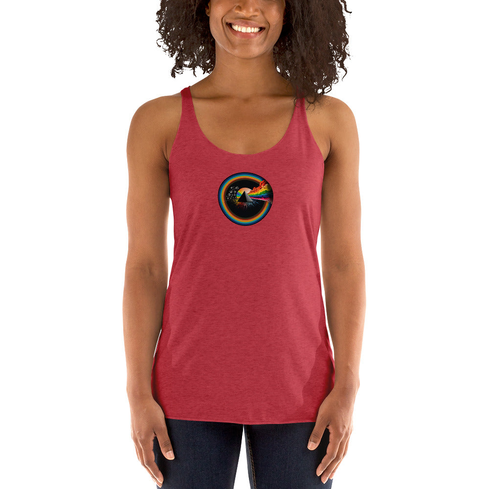 DOMINE, "Record Blast," Women's Racerback Tank