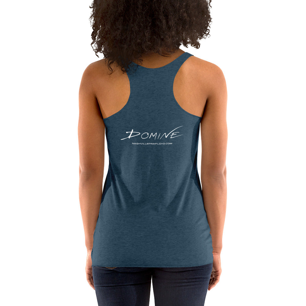 DOMINE, "Record Blast," Women's Racerback Tank