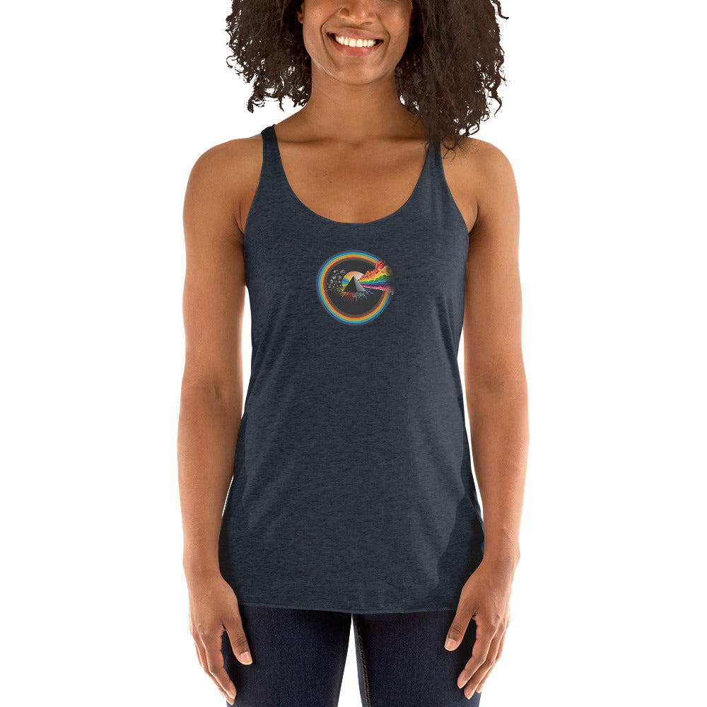 DOMINE, "Record Blast," Women's Racerback Tank