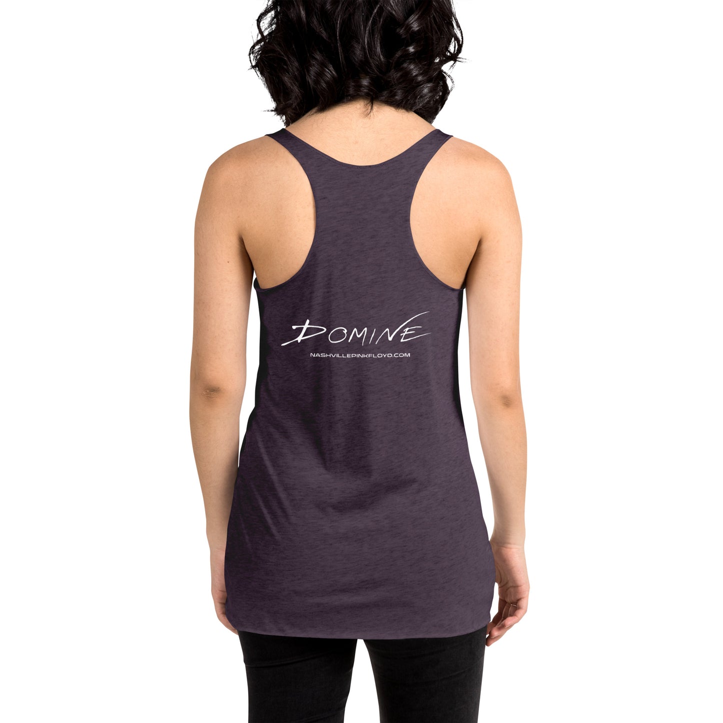 DOMINE, "Prism Blast," Women's Racerback Tank