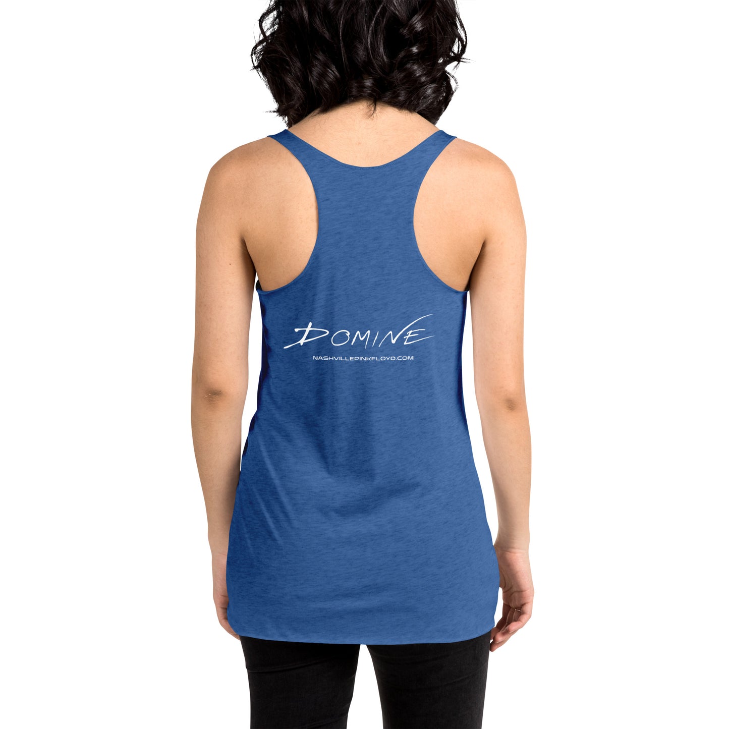 DOMINE, "Prism Blast," Women's Racerback Tank
