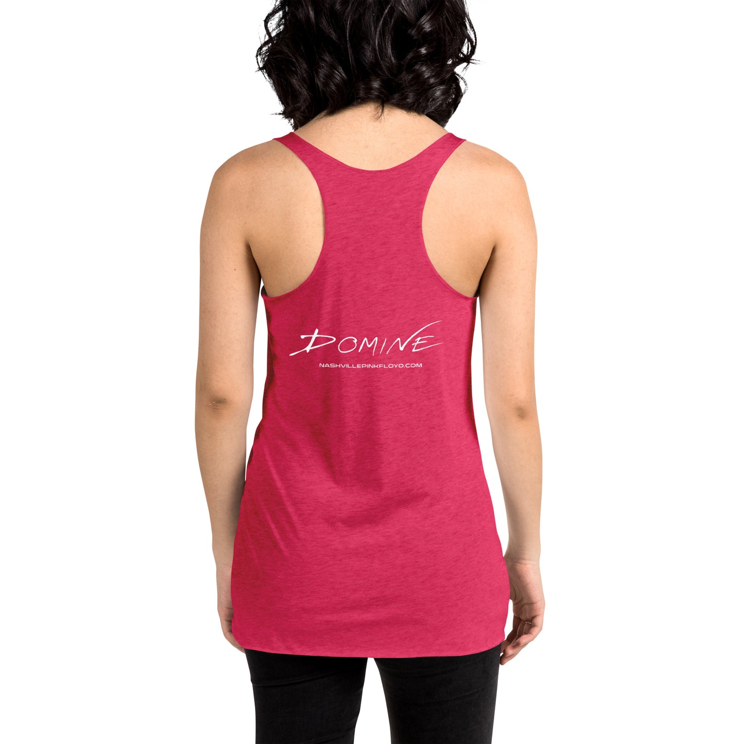 DOMINE, "Prism Blast," Women's Racerback Tank