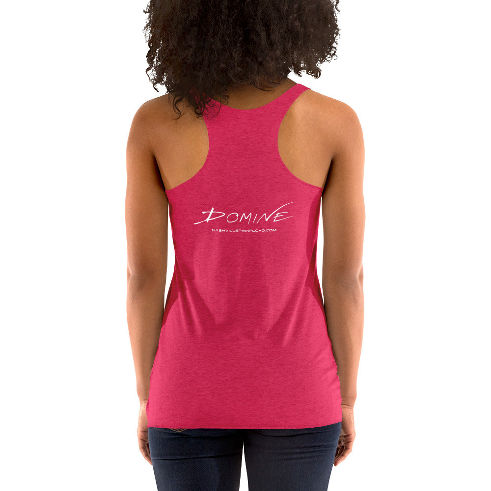 DOMINE, "Record Blast," Women's Racerback Tank