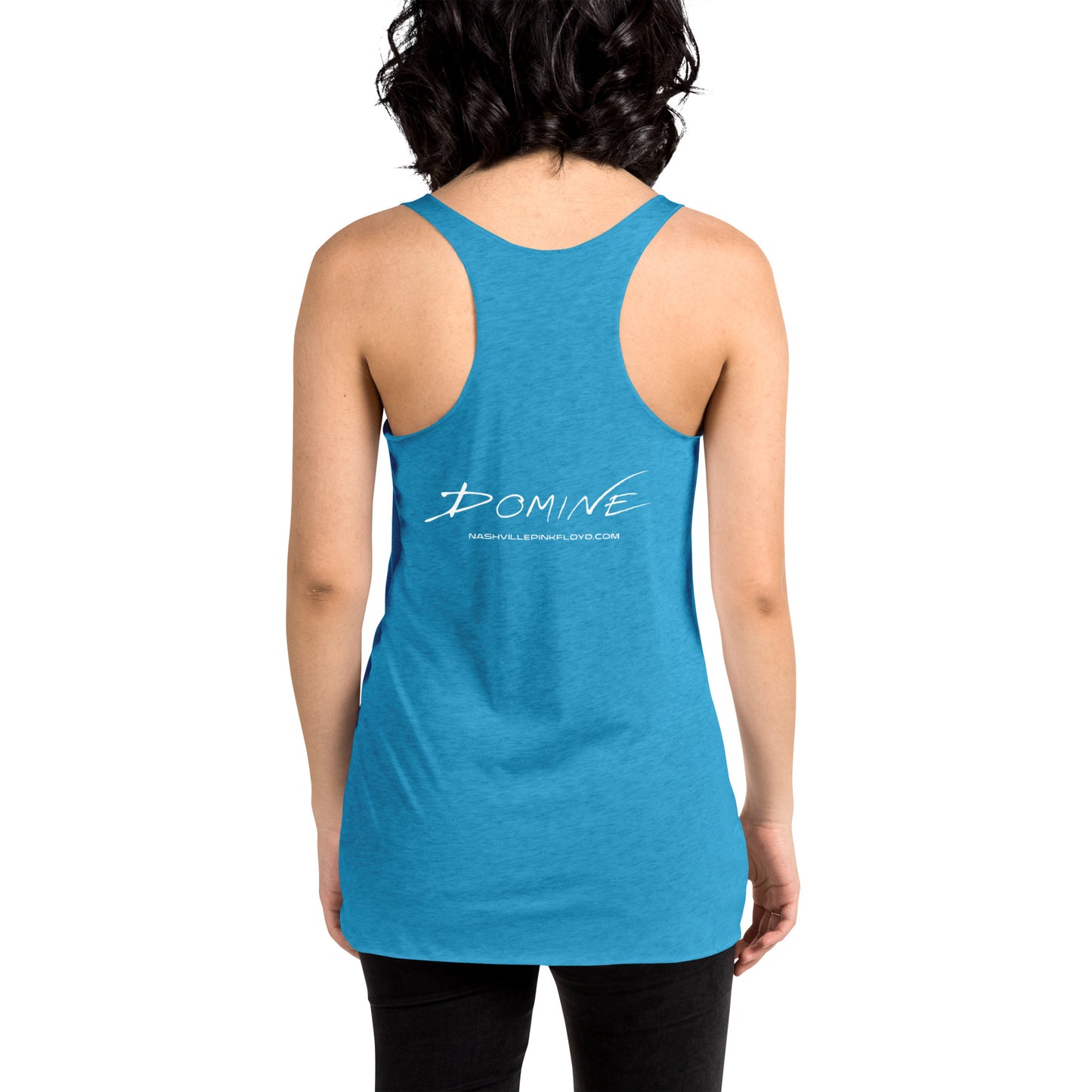 DOMINE, "Prism Blast," Women's Racerback Tank