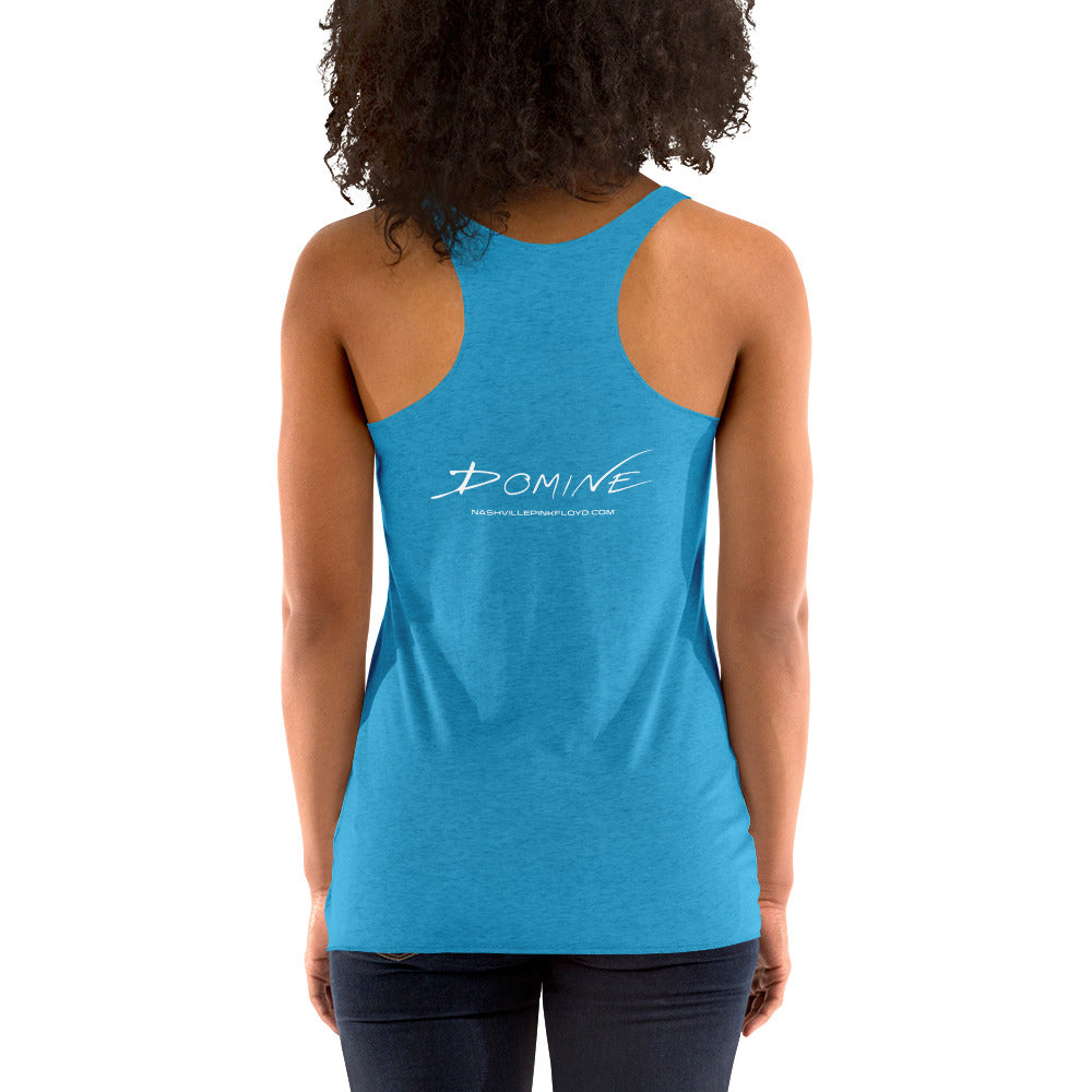 DOMINE, "Record Blast," Women's Racerback Tank